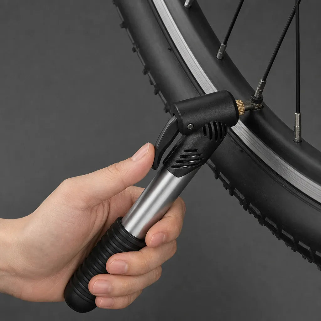Veltrix-Bike Pompe Acier Inoxydable Mini Portable