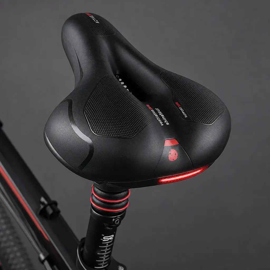 Veltrix-Bike Selle Amortissante Ventilée