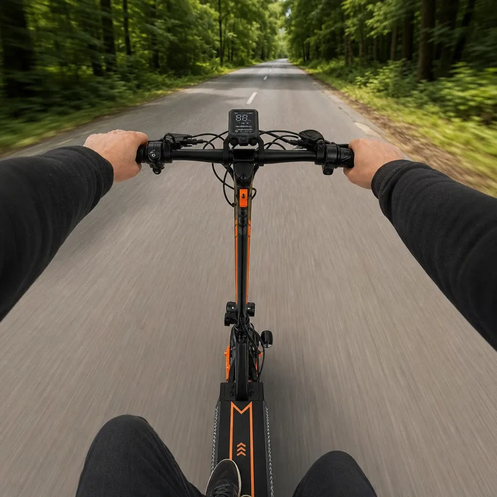 Veltrix-Bike Trottinettes Électrique Tout Terrain Pliable