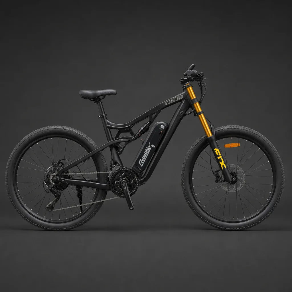 Veltrix-Bike Vélo Électrique Adulte Tout Suspendu VTT