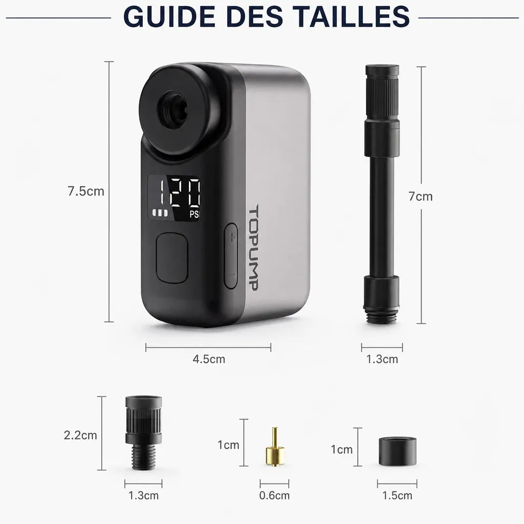 Veltrix-Bike Pompe Portable Sans Fil