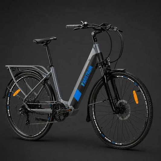 Veltrix-Bike Vélos Ville Cadre Bas Batterie 43.2V