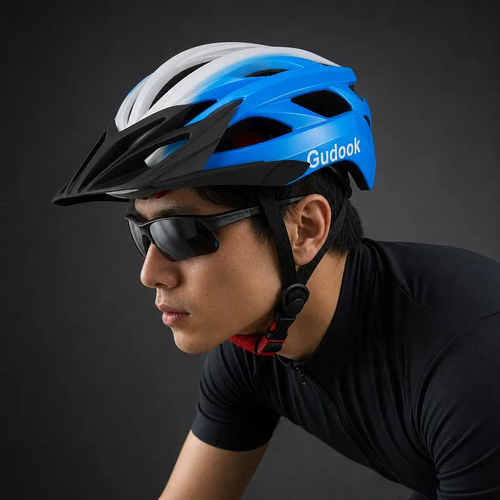 Veltrix-Bike Casque Avec Visière Amovible En Polycarbonate