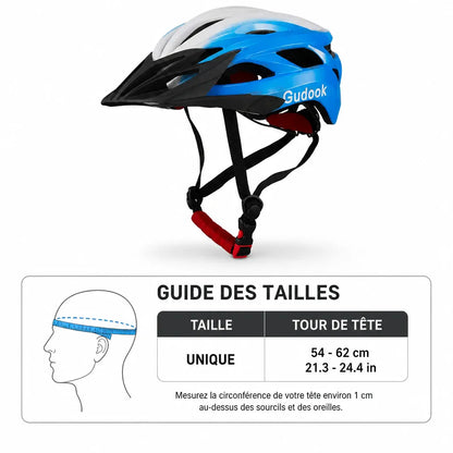 Veltrix-Bike Casque Avec Visière Amovible En Polycarbonate