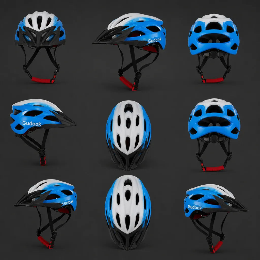 Veltrix-Bike Casque Avec Visière Amovible En Polycarbonate