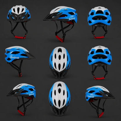 Veltrix-Bike Casque Avec Visière Amovible En Polycarbonate