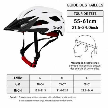 Veltrix-Bike Casque Avec Visière Amovible Réglable