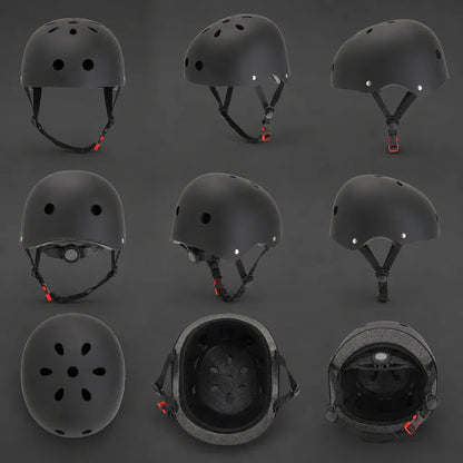 Veltrix-Bike Casque Bol Enfant Noir