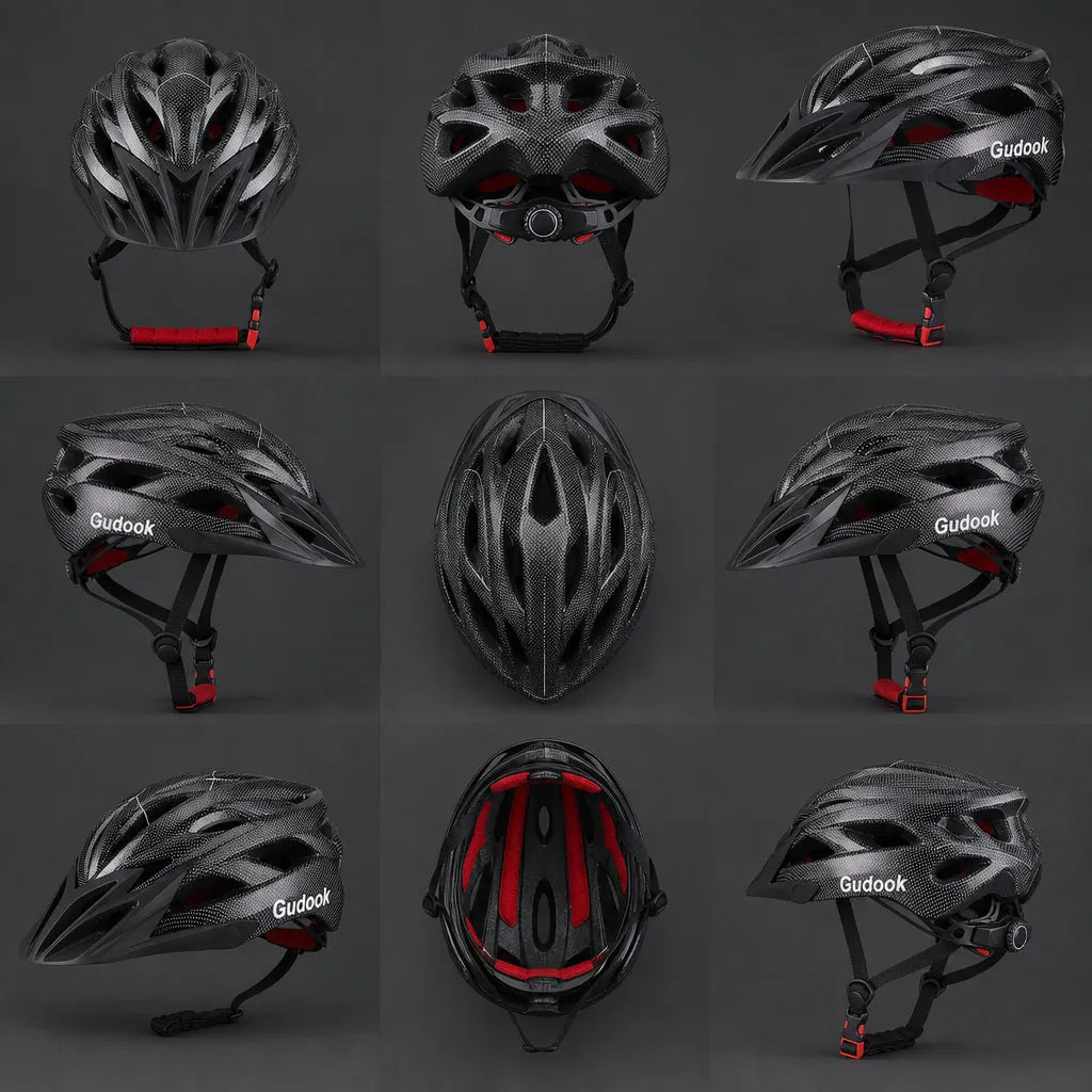 Veltrix-Bike Casque EPS Avec Visière Amovible Réglable