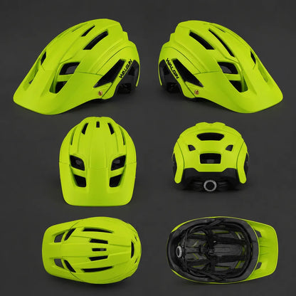 Veltrix-Bike Casque Jaune Fluo Enduro VTT