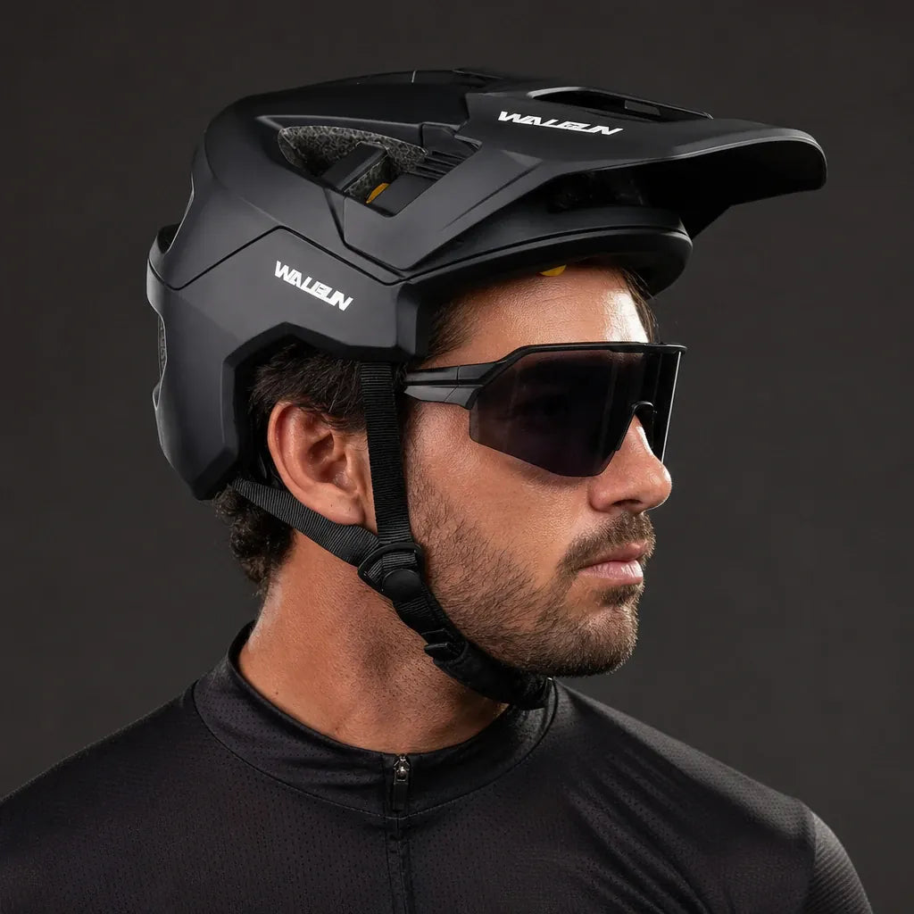 Veltrix-Bike Casque Noir Mat VTT