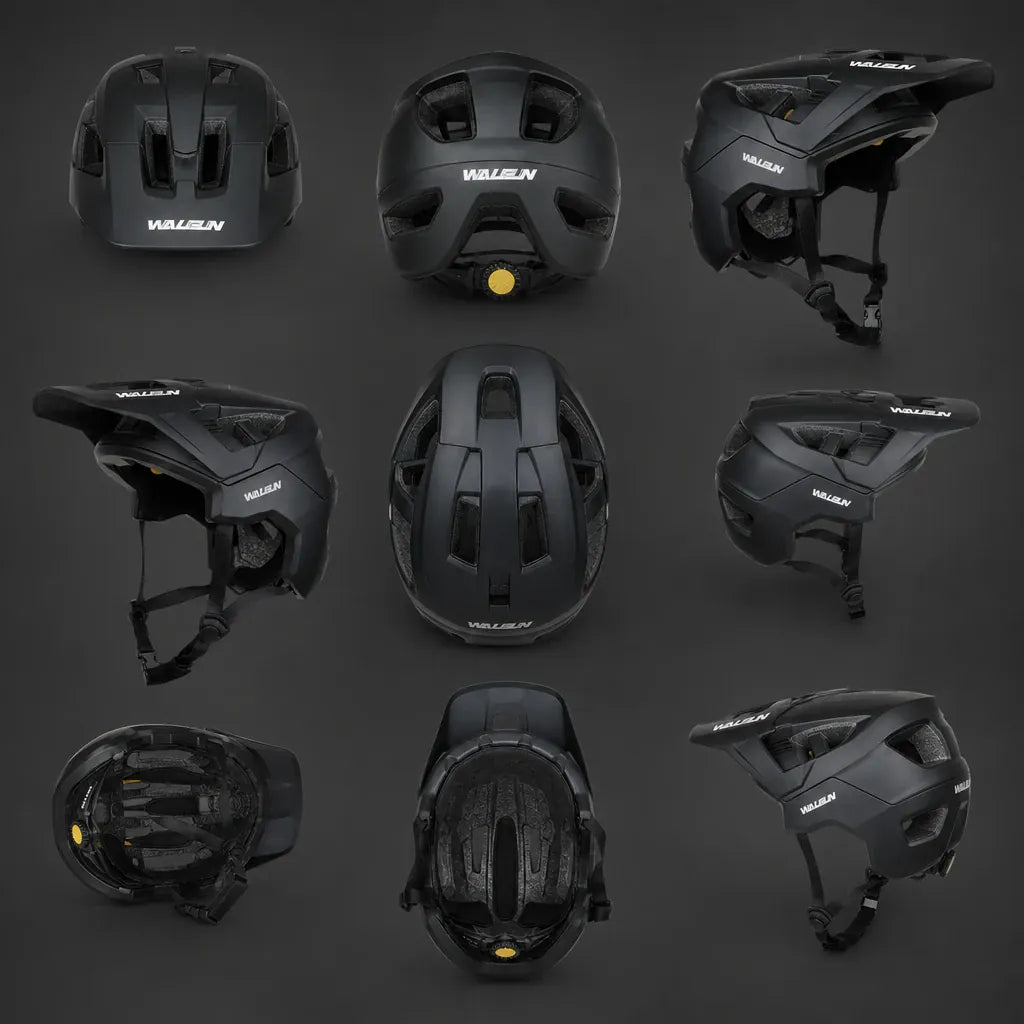 Veltrix-Bike Casque Noir Mat VTT