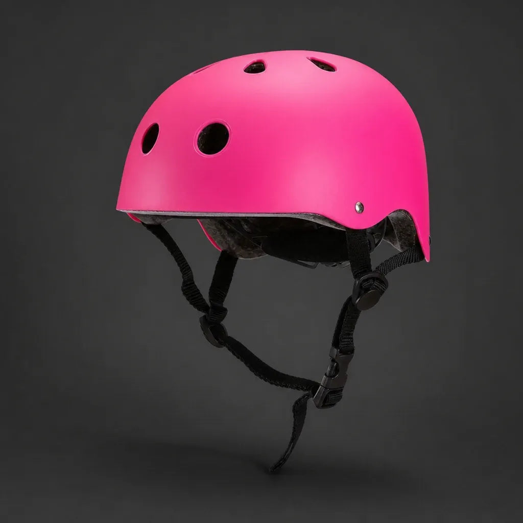 Veltrix-Bike Casque Rose Enfant