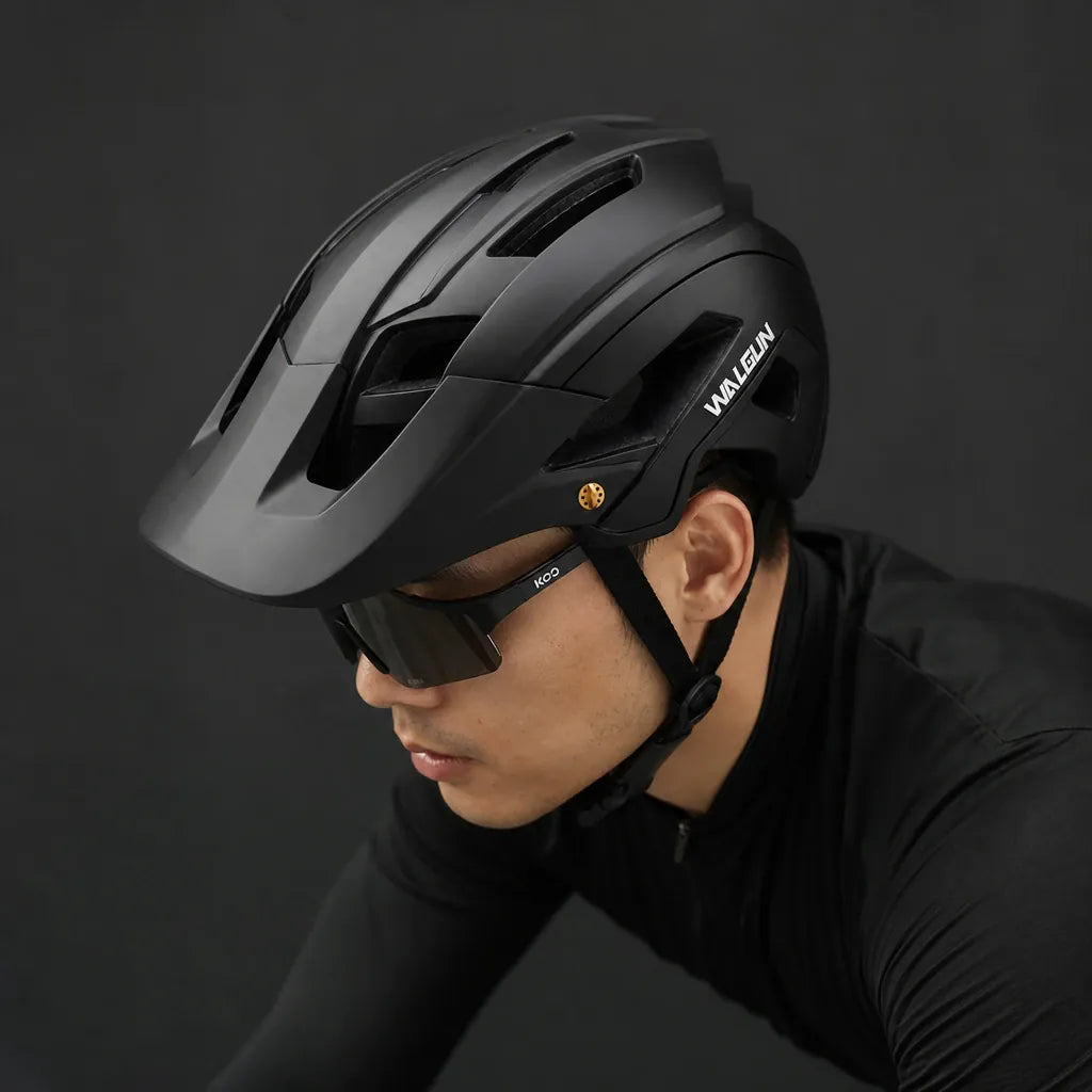 Veltrix-Bike Casque VTT Noir Mat