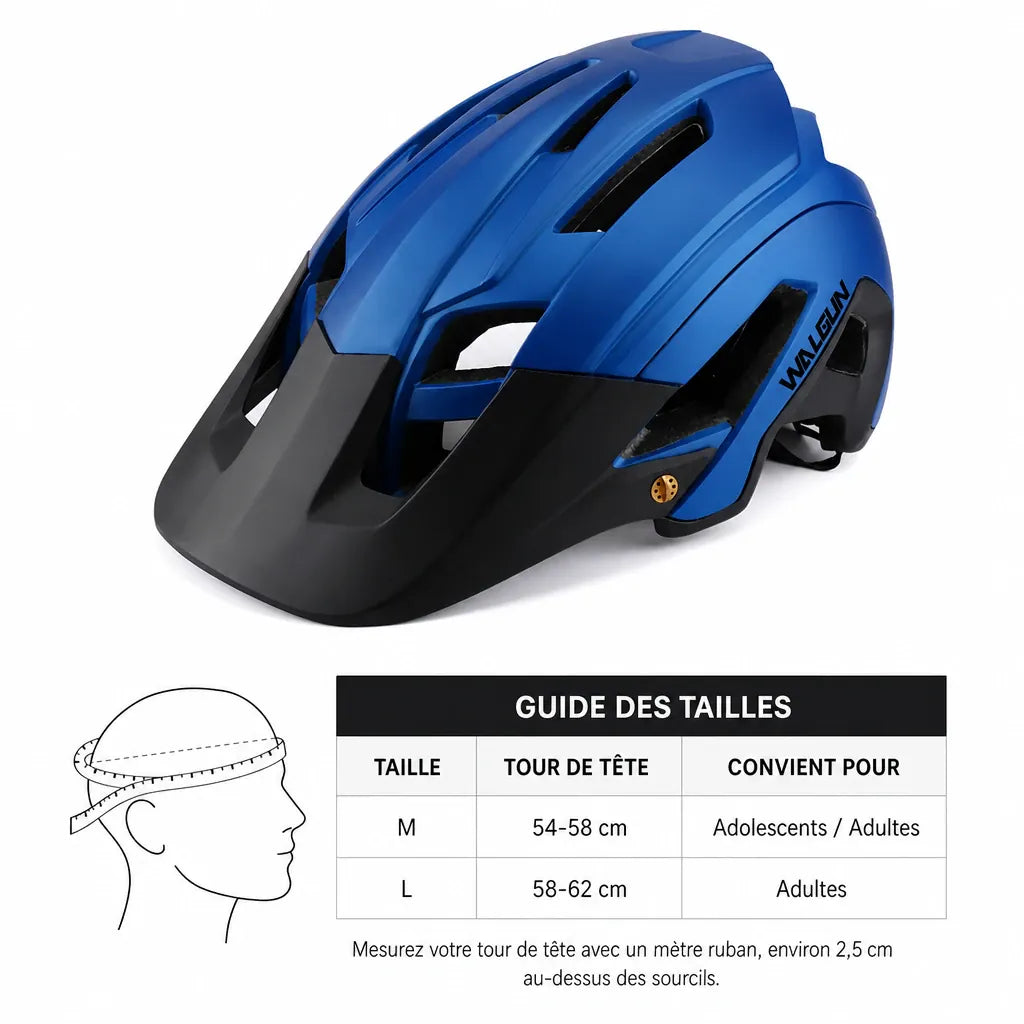 Veltrix-Bike Casque VTT Visière