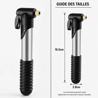 Veltrix-Bike Pompe Acier Inoxydable Mini Portable