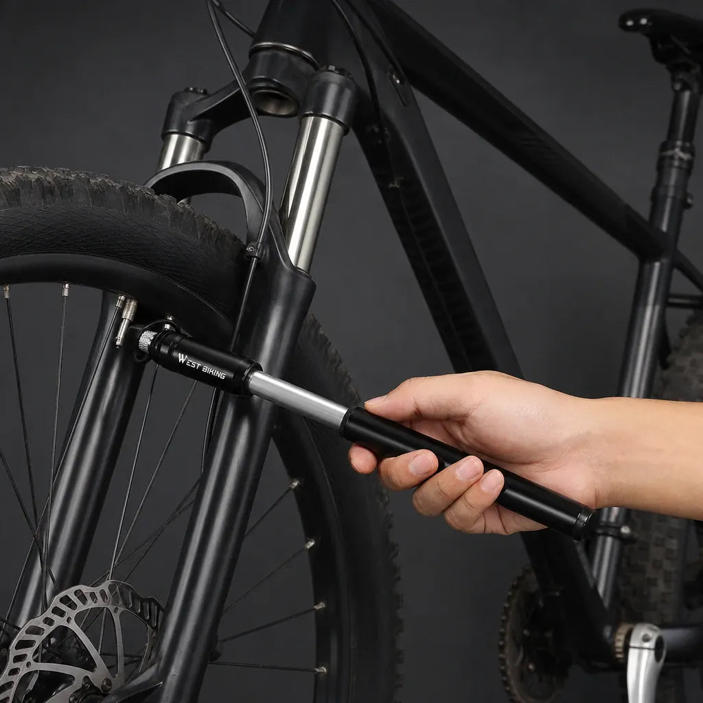 Veltrix-Bike Pompe Alliage D'Aluminium Haute Pression 130 PSI