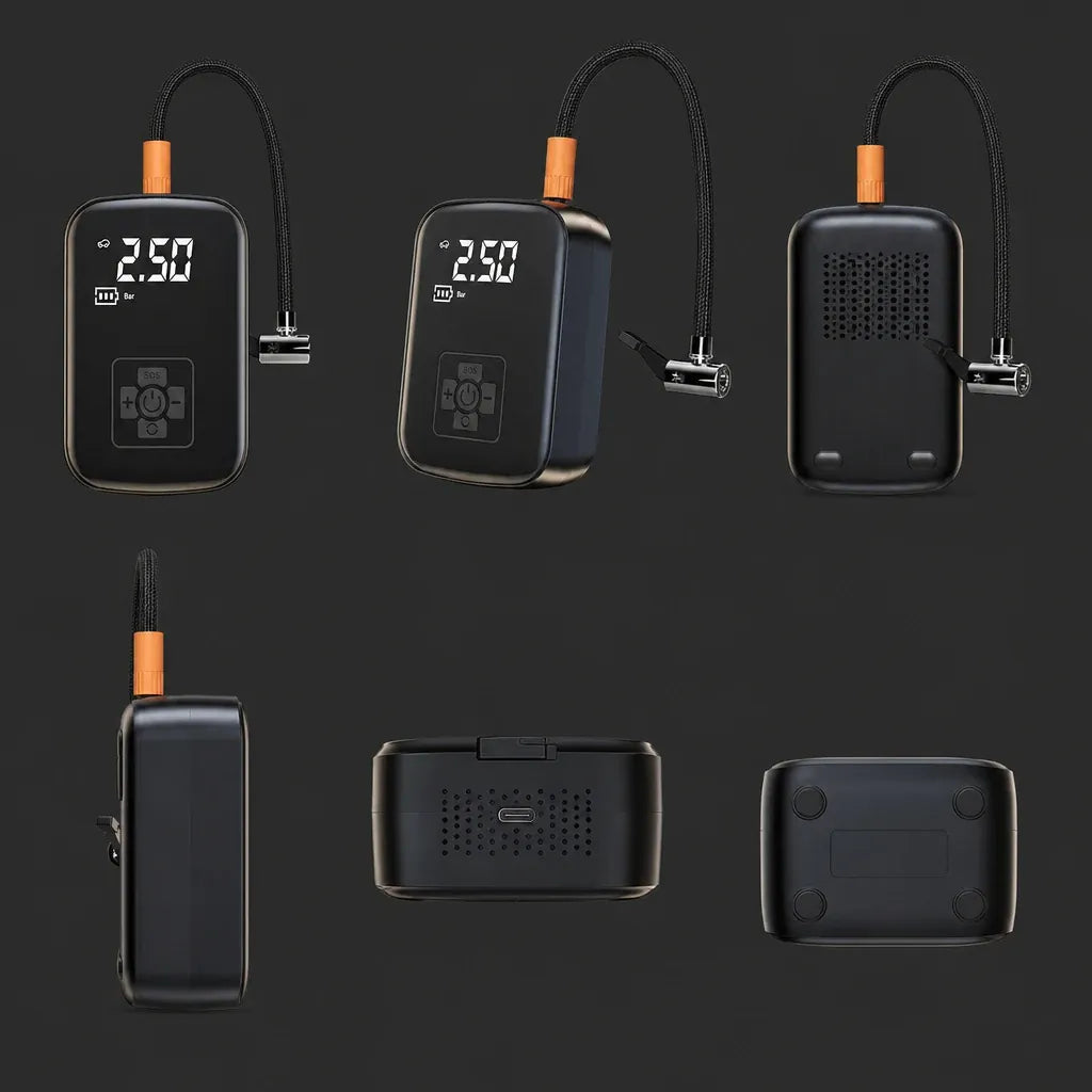 Veltrix-Bike Pompe Composants Électroniques Sans Fil Portable