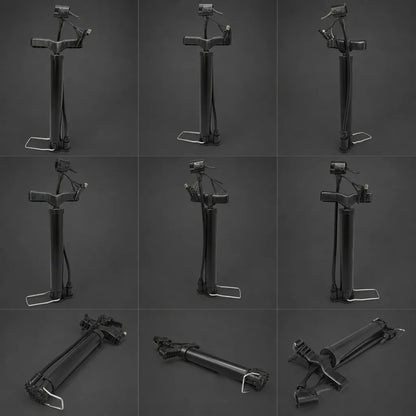 Veltrix-Bike Pompe Polypropylène Manuelle Valves Presta Schrader