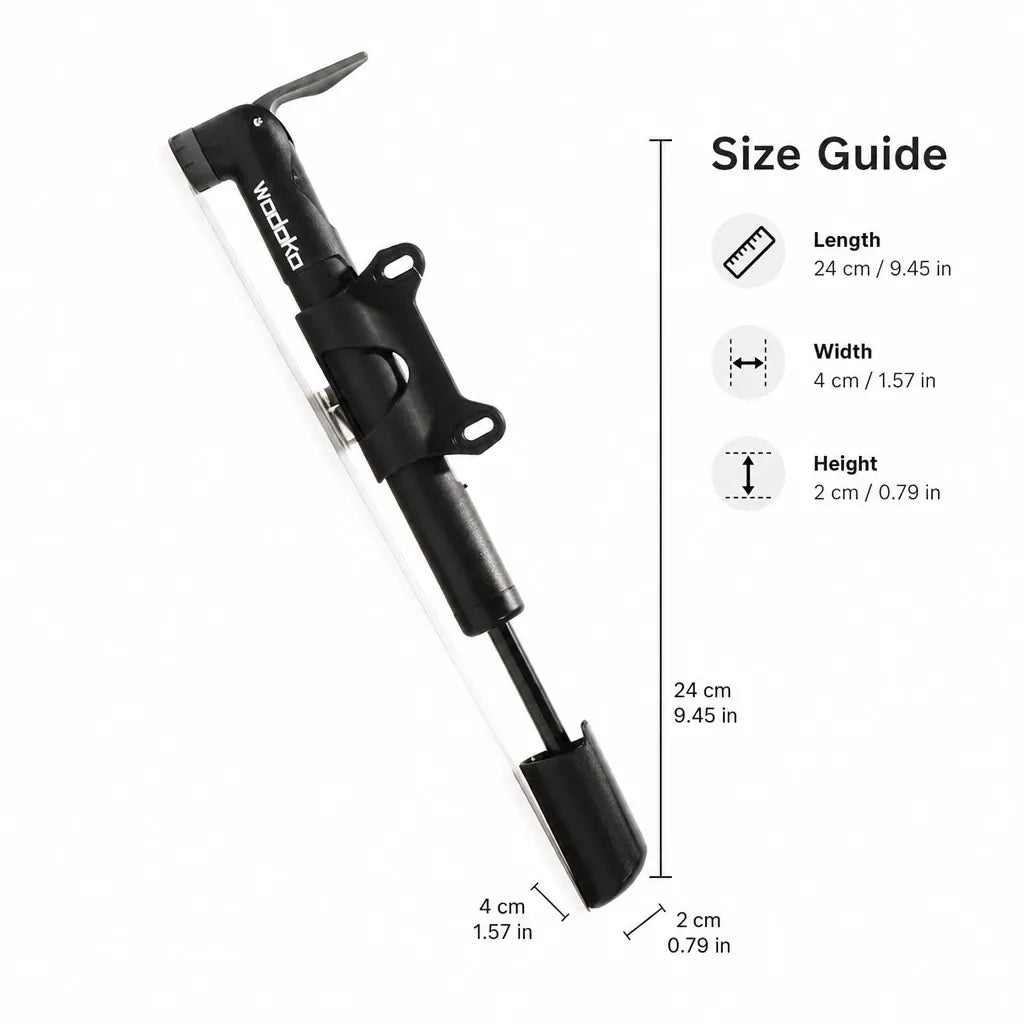 Veltrix-Bike Pompe vélo Plastique Portable Mini