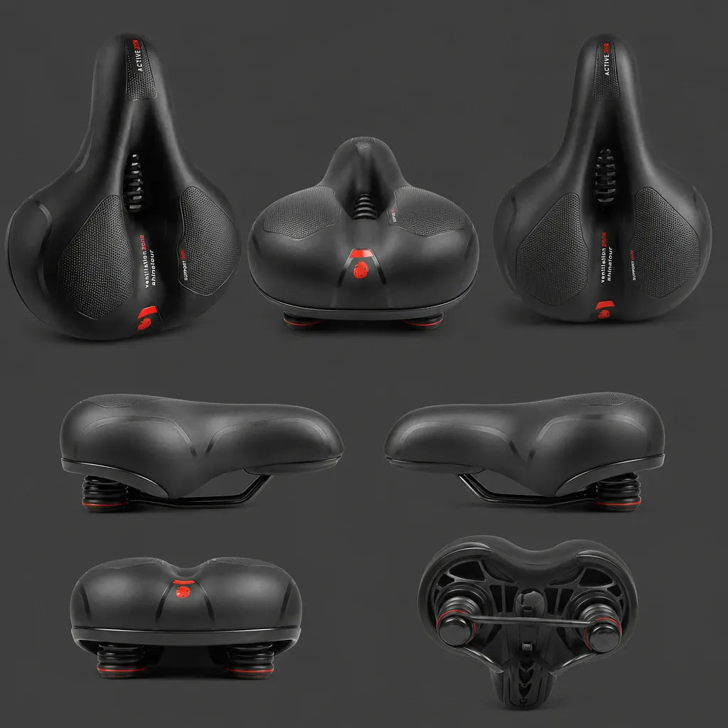 Veltrix-Bike Selle Amortissante Ventilée