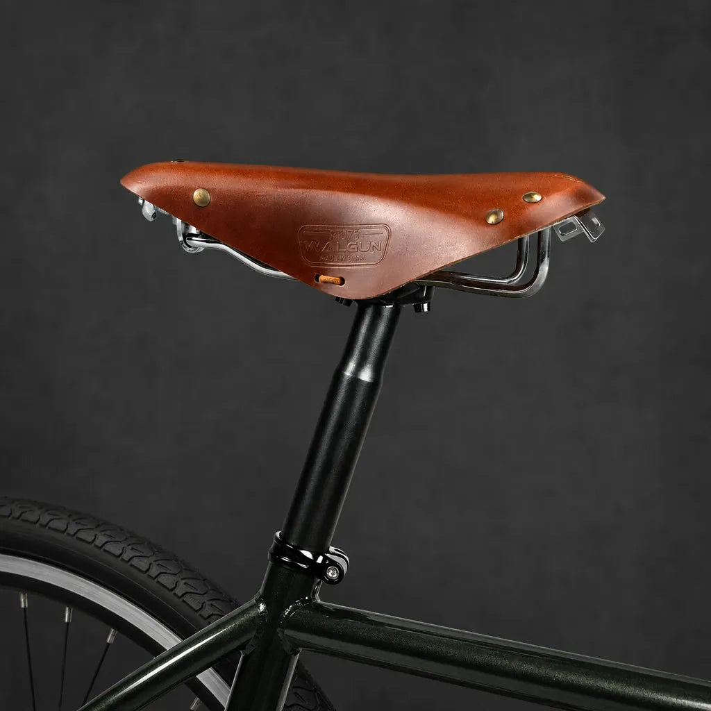 Veltrix-Bike Selle Cuir De Vachette Rétro