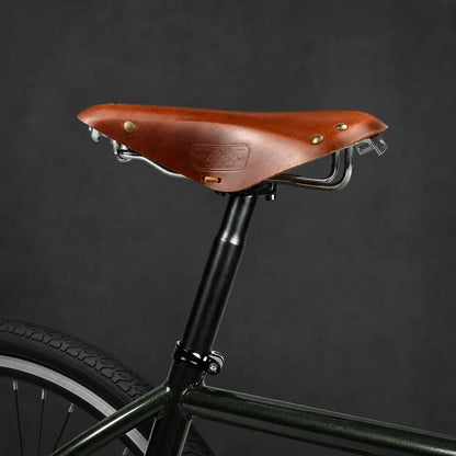 Veltrix-Bike Selle Cuir De Vachette Rétro