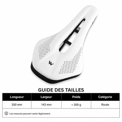 Veltrix-Bike Selle Cuir PU De Route Ajourée