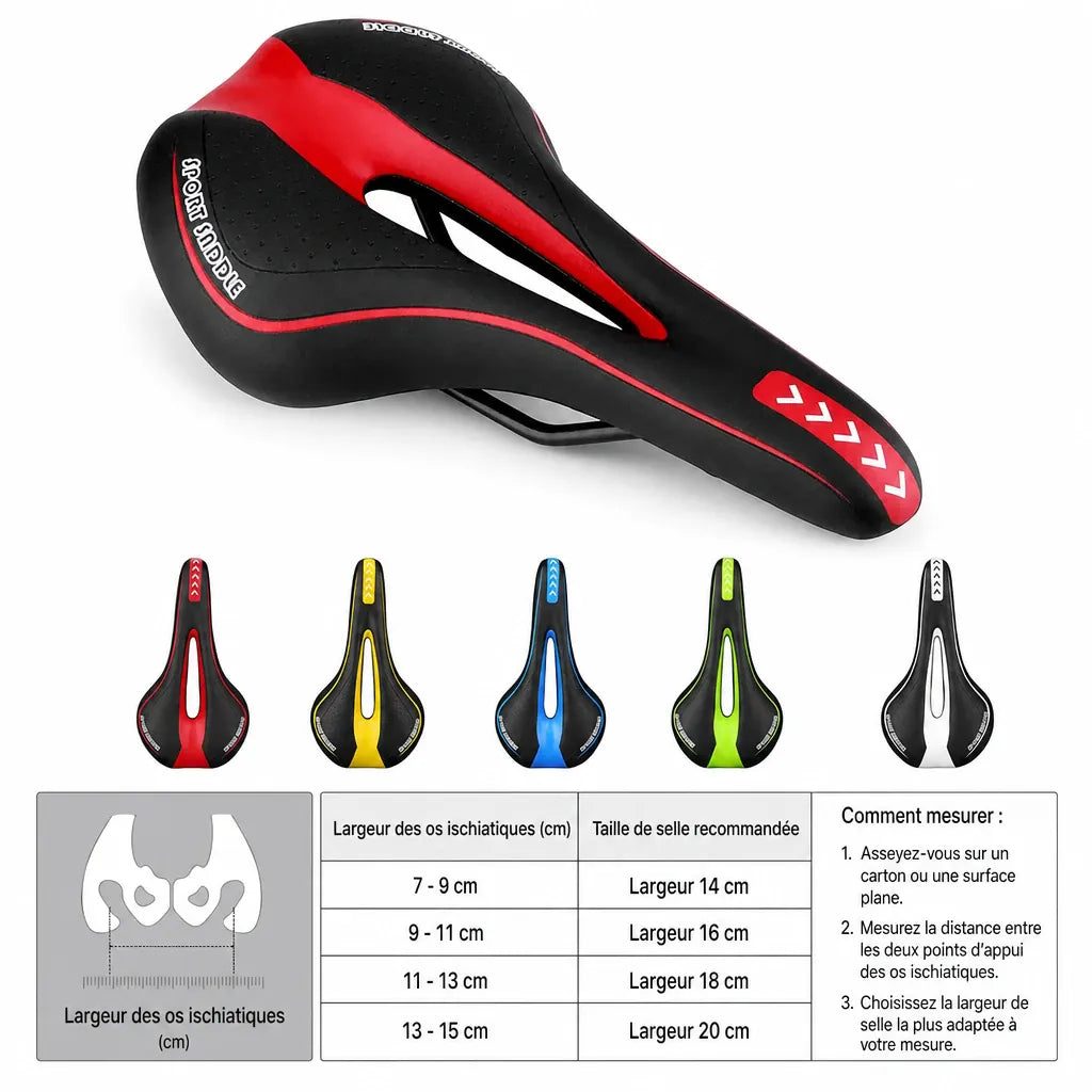 Veltrix-Bike Selle Évidée VTT Et Route