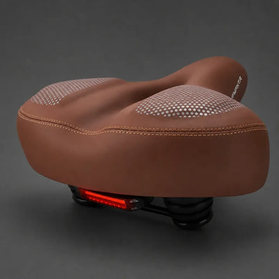 Veltrix-Bike Selle Extra Large Rembourrée avec lumière