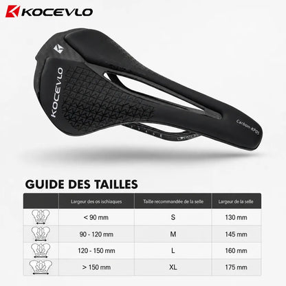 Veltrix-Bike Selle Microfibre En Carbone Ultra-Légère