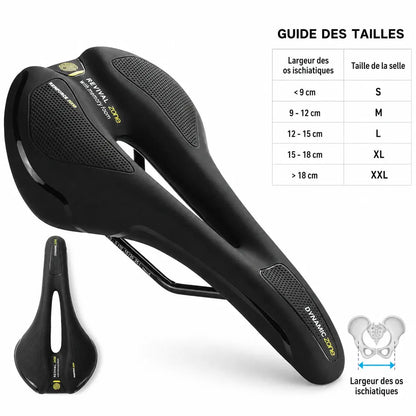 Veltrix-Bike Selle Mousse À Mémoire De Forme Ajourée