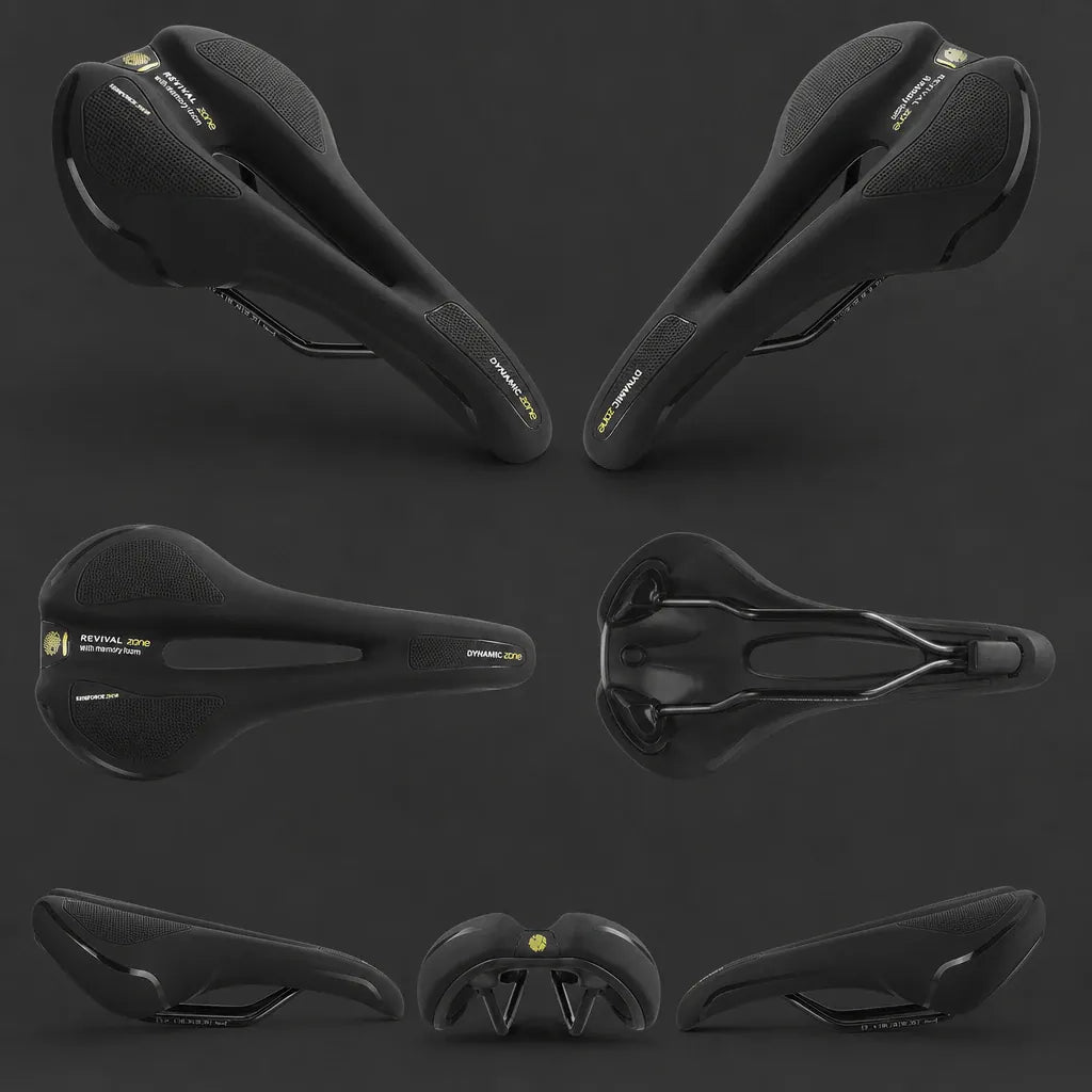 Veltrix-Bike Selle Mousse À Mémoire De Forme Ajourée