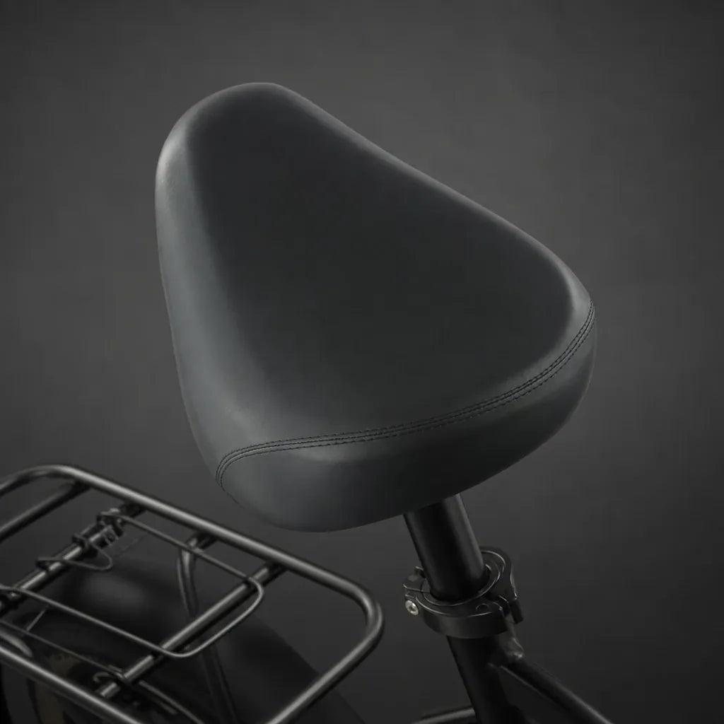 Veltrix-Bike Selle Noir À Double Ressort