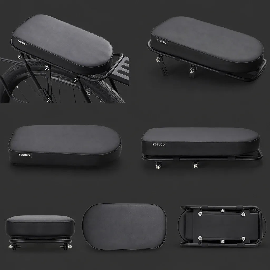 Veltrix-Bike Selle Polyuréthane Arrière En Simili-Cuir