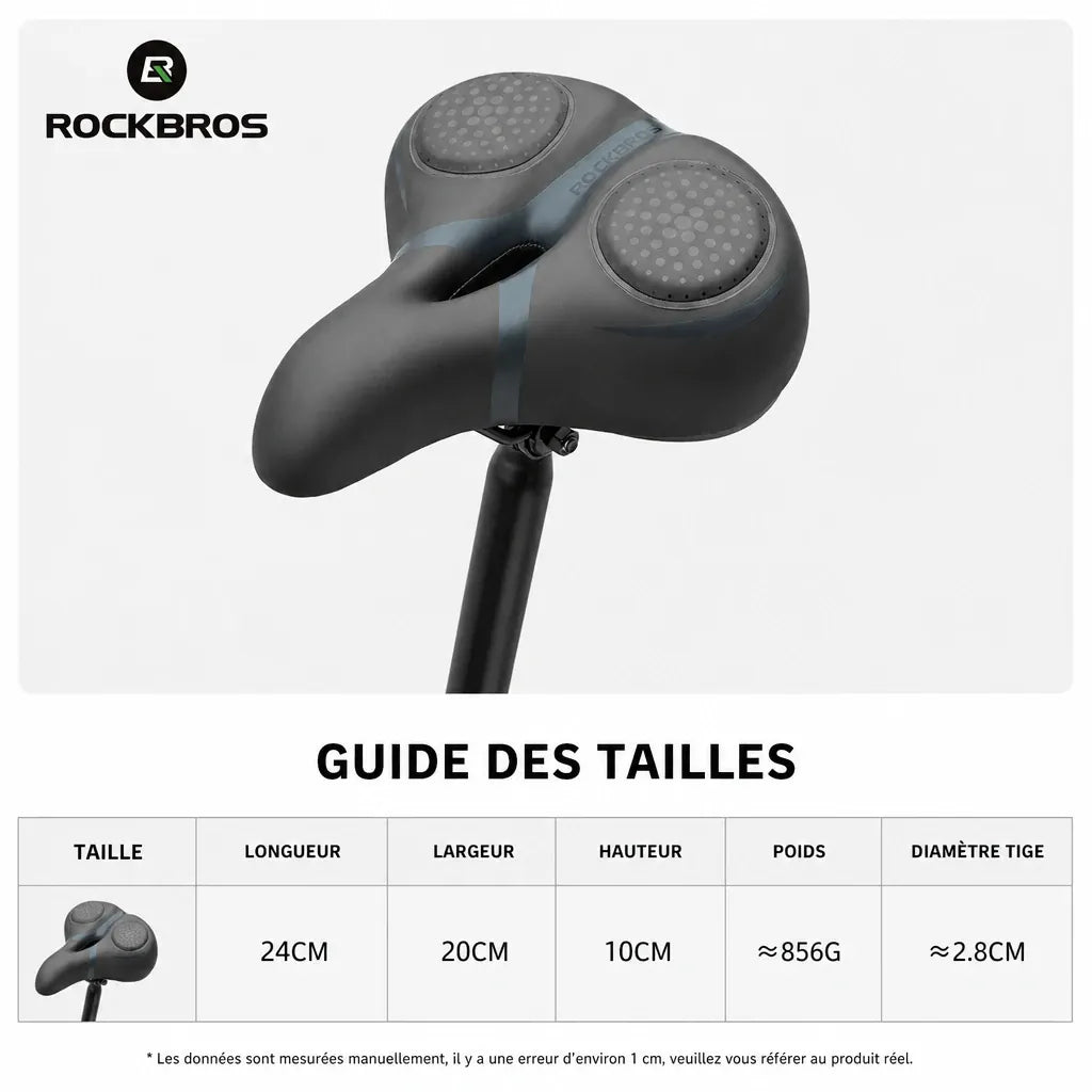 Veltrix-Bike Selle Similicuir Creuse VTT