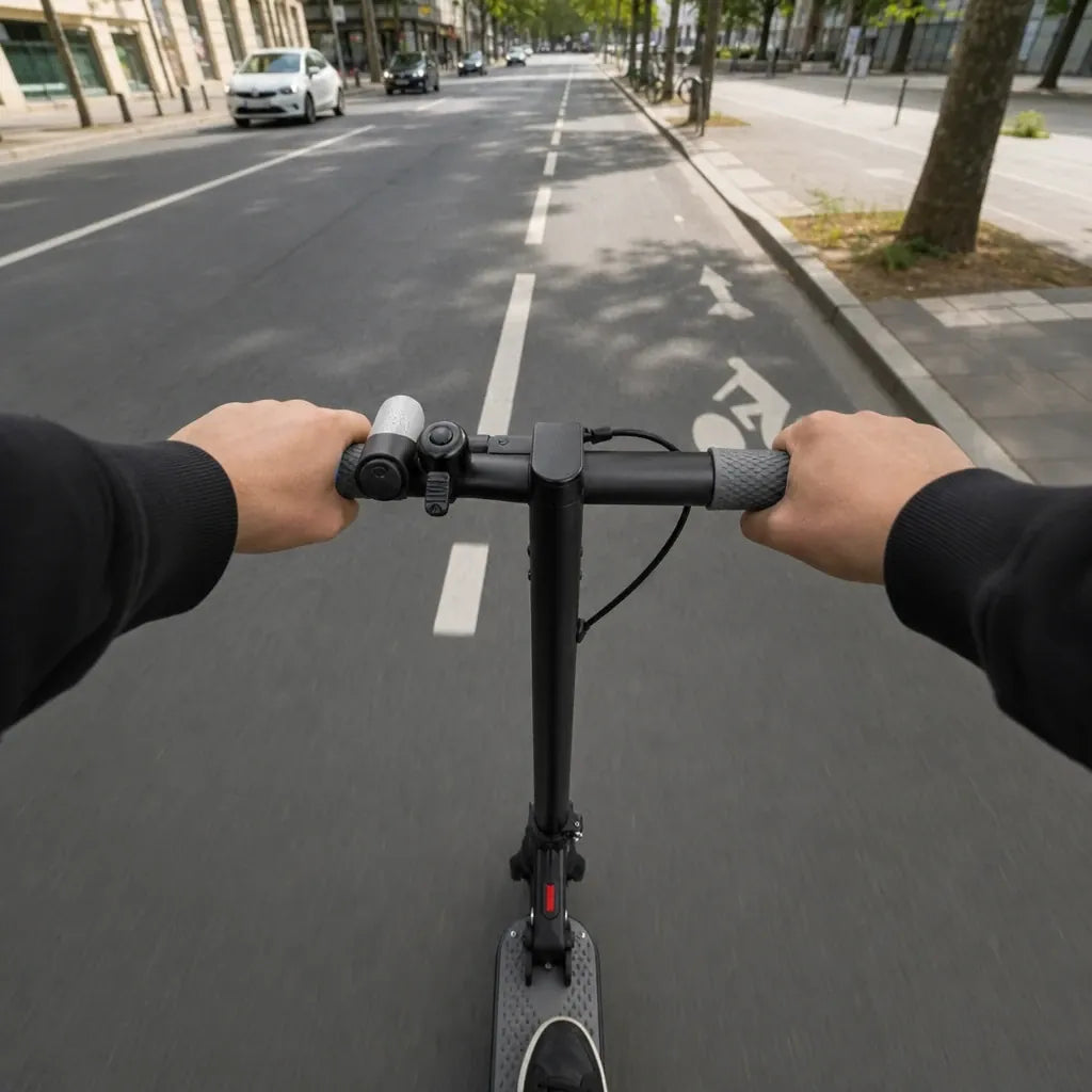 Veltrix-Bike Trottinette Électrique À Propulsion Arrière Pliable