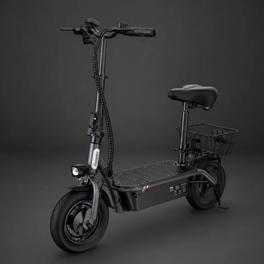 Veltrix-Bike Trottinette Électrique Avec Siège Et Panier