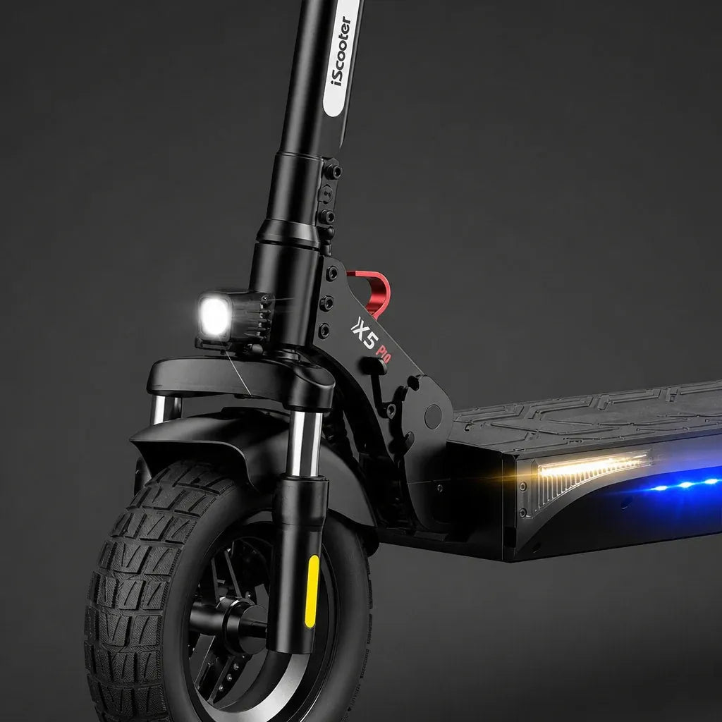 Veltrix-Bike Trottinette Électrique Piste Cyclable Tout-Terrain Pliable