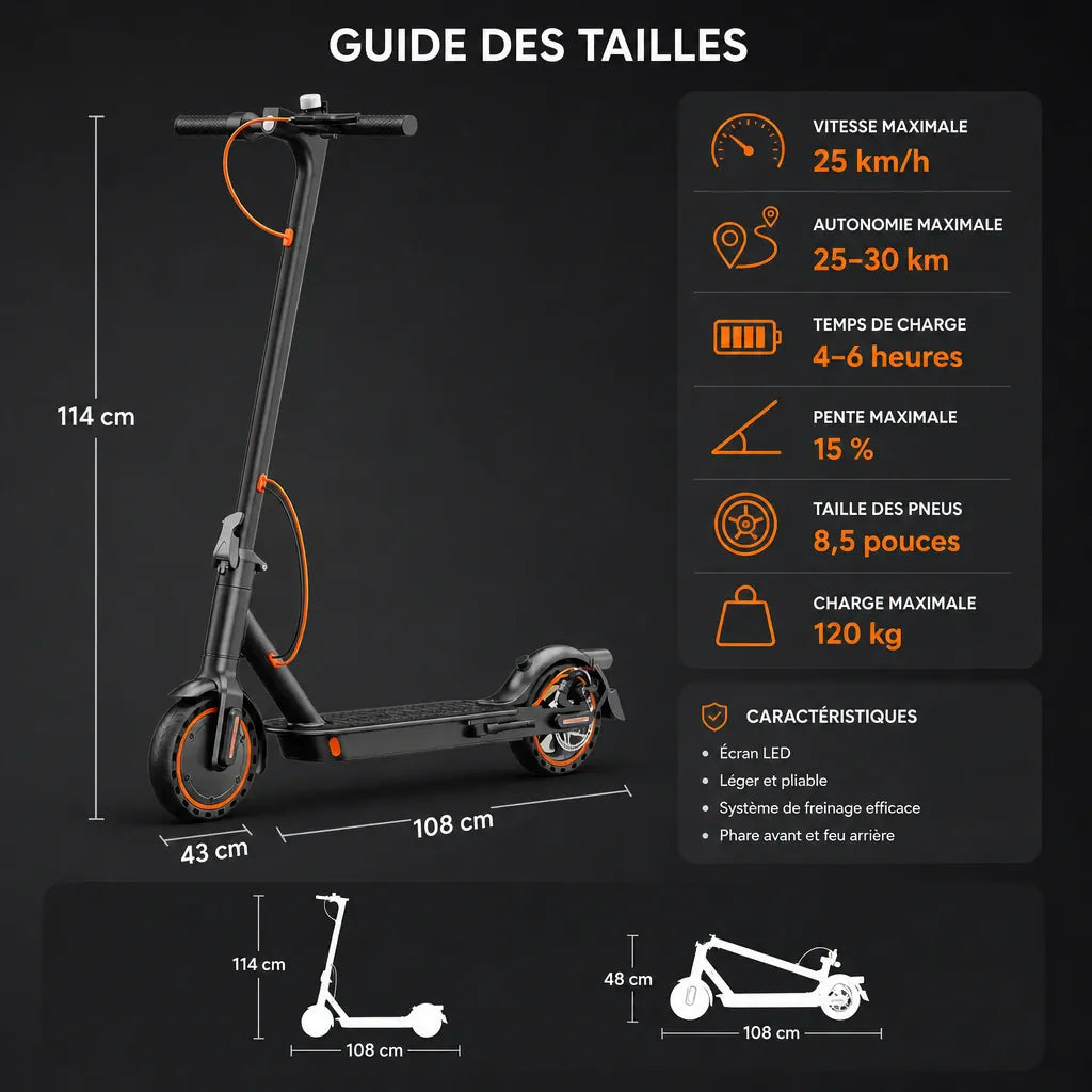 Veltrix-Bike Trottinette Électrique Pliable Pour Adulte