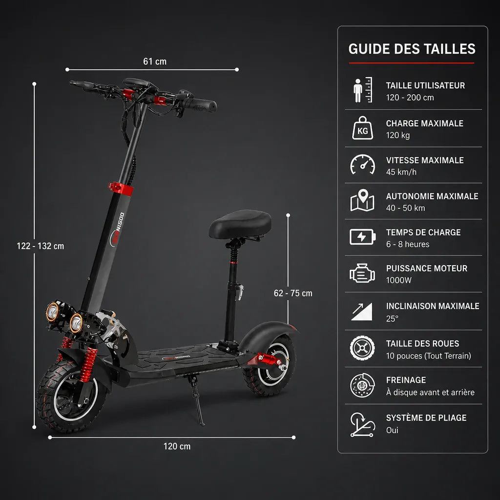 Veltrix-Bike Trottinette Electrique Pliable Tout Terrain Selle Amovible