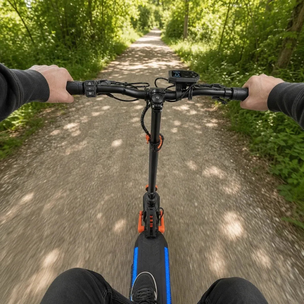 Veltrix-Bike Trottinette Électrique pneus larges tout terrain
