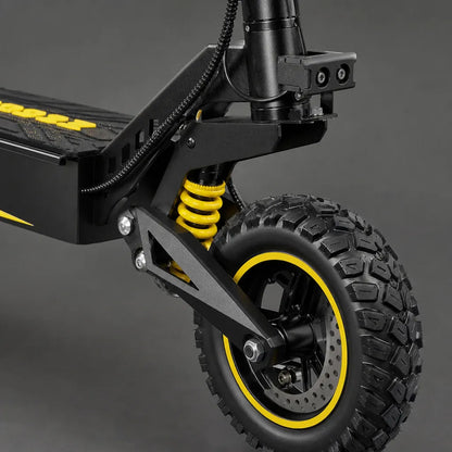 Veltrix-Bike Trottinette Électrique Rapide Noir Et Jaune