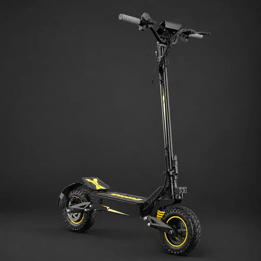 Veltrix-Bike Trottinette Électrique Rapide Noir Et Jaune