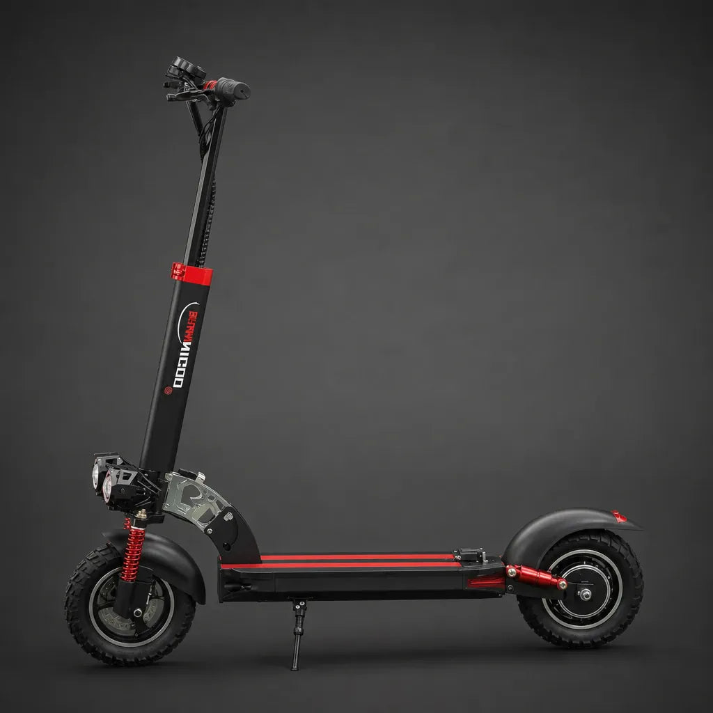 Veltrix-Bike Trottinette Électrique Tout-Terrain Pliable 10 Pouces