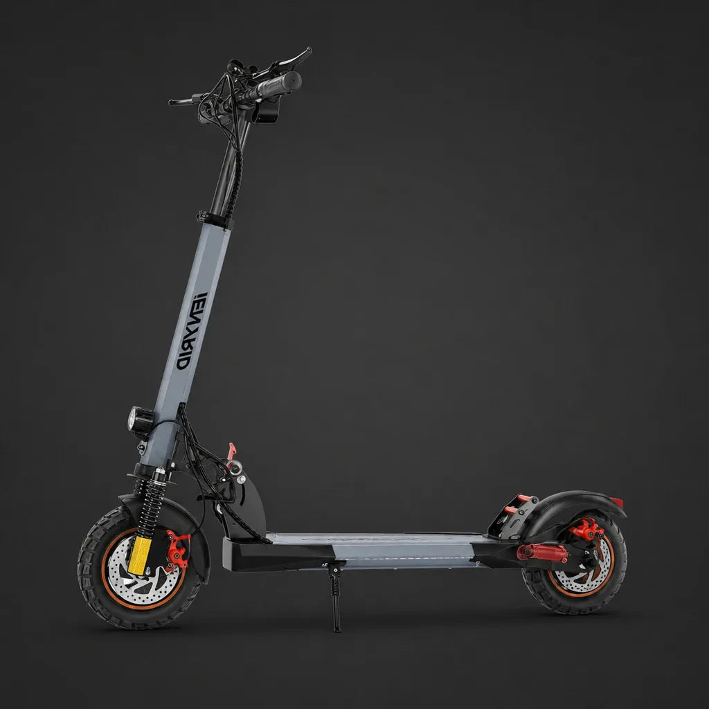 Veltrix-Bike Trottinette Électrique Urbaine Puissante Pliable Gris