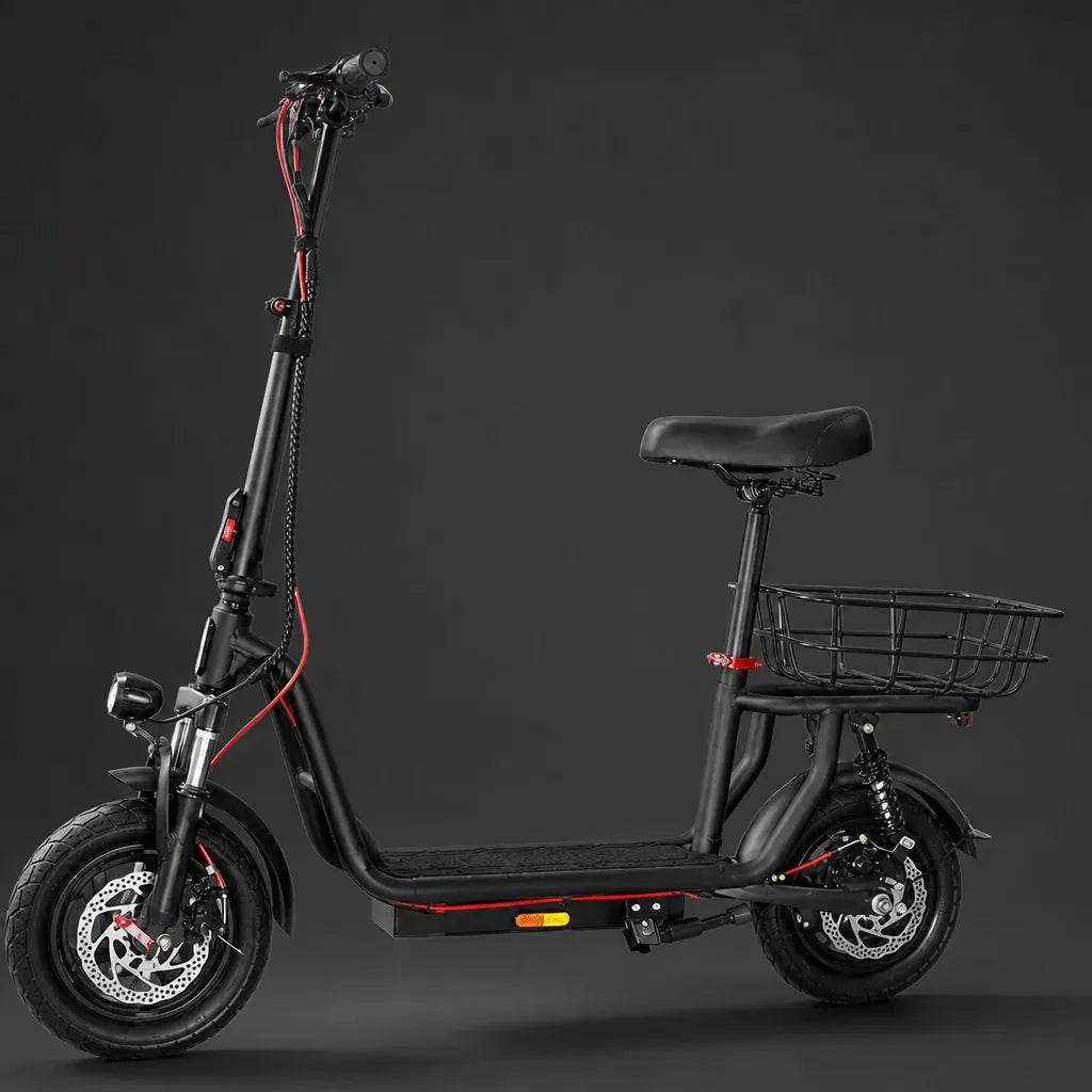 Veltrix-Bike Trottinettes Alliage D'Aluminium Avec Selle Double
