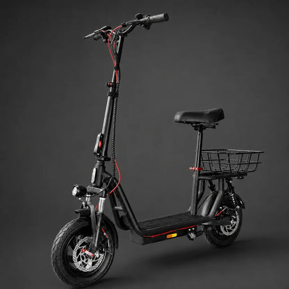Veltrix-Bike Trottinettes Alliage D'Aluminium Avec Selle Double