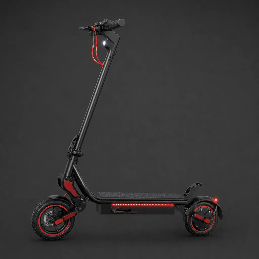 Veltrix-Bike Trottinettes Double Suspension Pliable