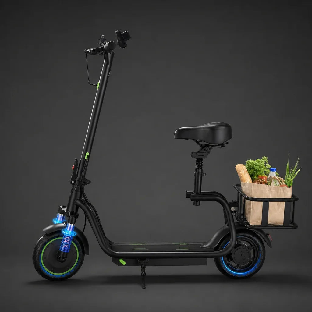 Veltrix-Bike Trottinettes Électriques 25 Km/H Pliable Avec Selle